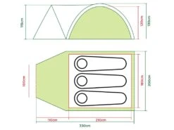 Buiten Kamperen 52 Coleman Darwin 3 Plus Koepeltent