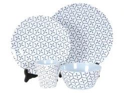 Bo-Camp Mix & Match Blauw 16-delig Serviesset -Buiten Kamperen bo camp mix match 16 delig serviesset 4 ecommerce