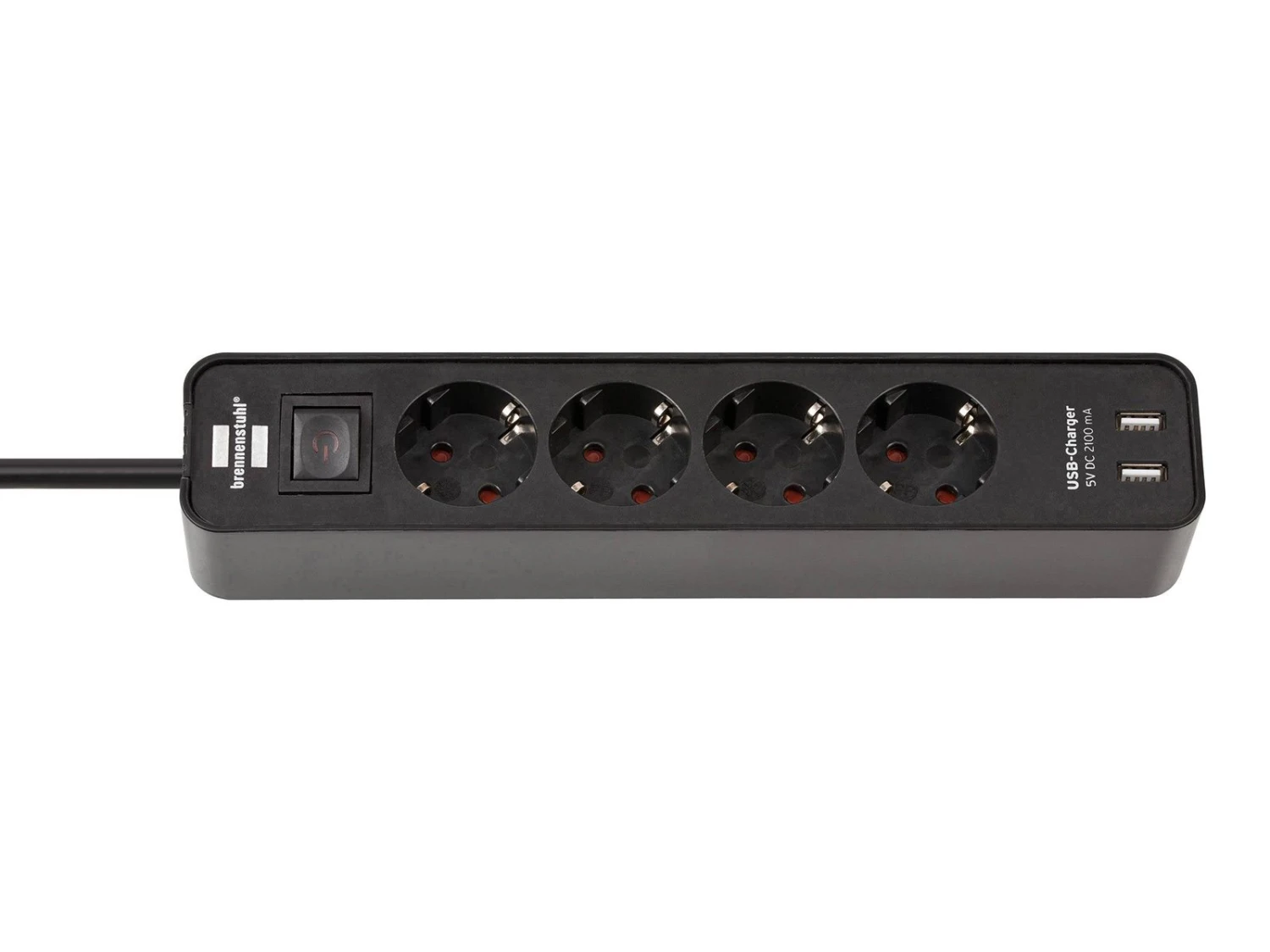 Brennenstuhl Ecolor Stekkerdoos Met USB