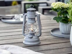 Feuerhand Baby Special 276 Nordic Grey Stormlamp -Buiten Kamperen feuerhand stormlamp grijs 3 ecommerce ad44