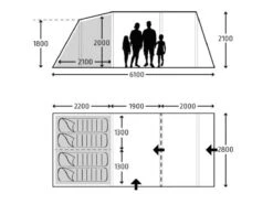 Buiten Kamperen -Buiten Kamperen kampa hayling 4 plattegrond ecommerce dd05 4