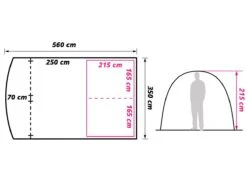Obelink Living Tunneltent -Buiten Kamperen obelink living floor plan ecommerce 077c 1