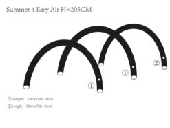 Obelink Summer 4 Easy Air Hoofd Airtube Achter -Buiten Kamperen summer 4 2021 easy air ecommerce 554f 1