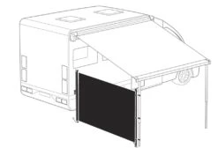 Thule Windscreen Windscherm -Buiten Kamperen thule windscreen vast 2 ecommerce aa32