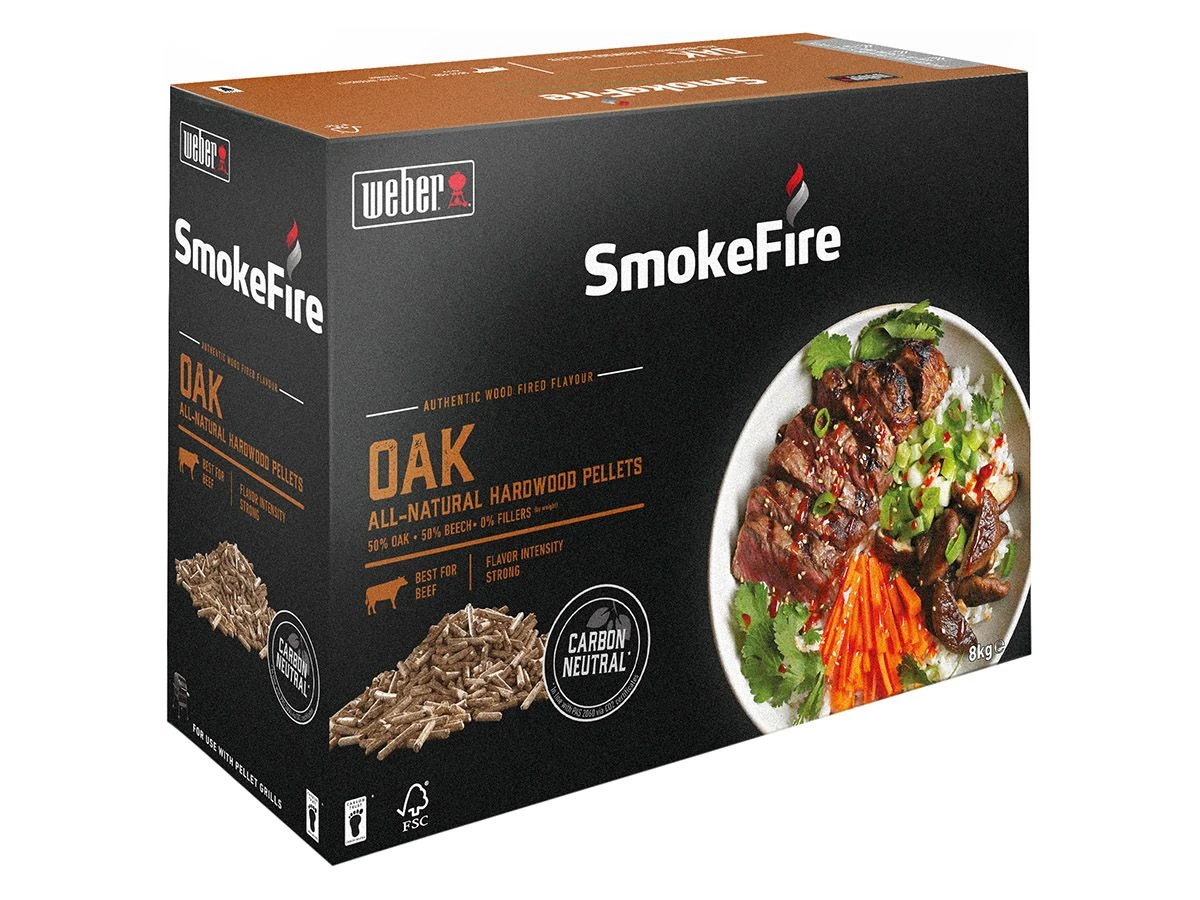 Weber Oak Pellets 3 Weber Oak Pellets